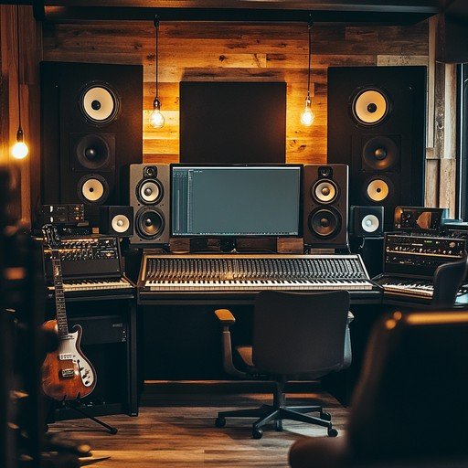 music-studio-interior-stockcake